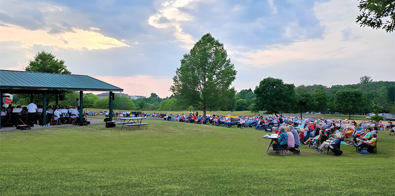 Warminster Free Park Concert